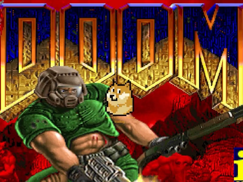 Someone Just Put 90s Darling Game DOOM on Dogecoin