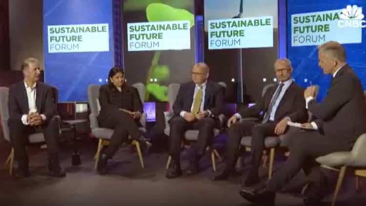 Watch CNBC’s Sustainable Future Forum from Davos