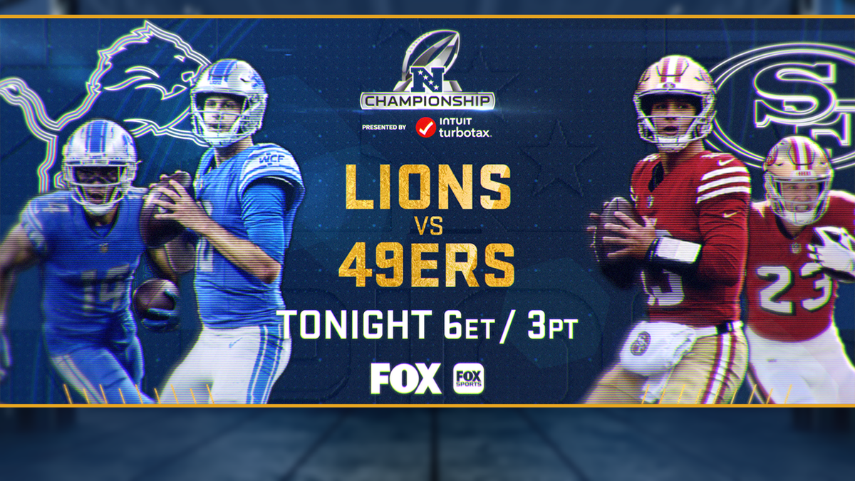 NFC championship game preview: 49ers, Lions face off for spot in Super Bowl