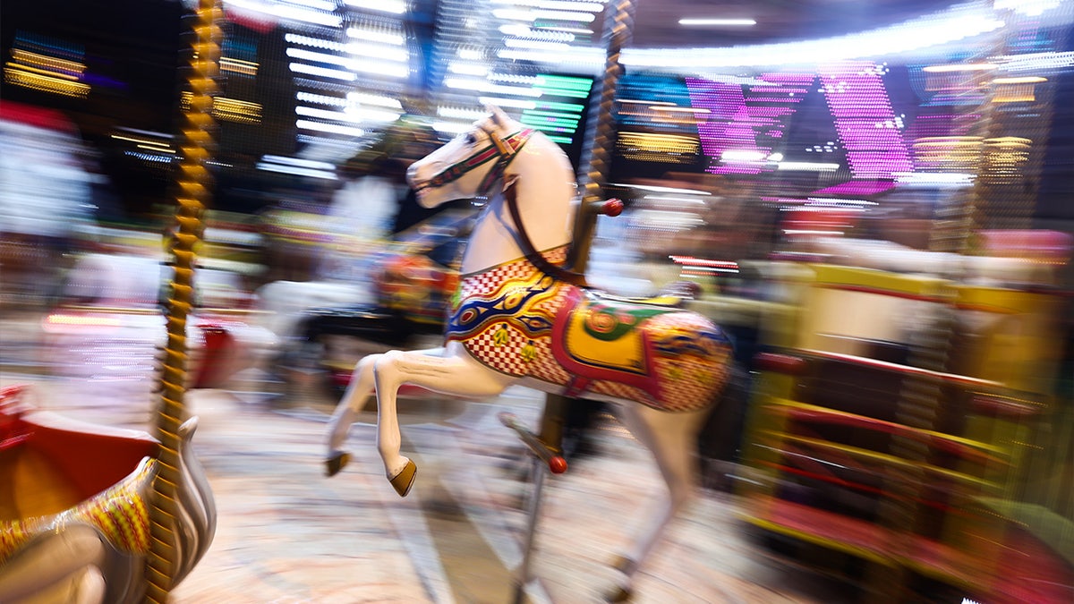 PETA targets Kansas-based carousel maker over animal-theming on ride