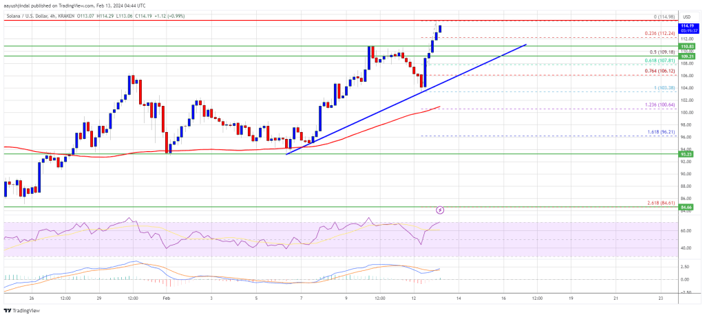 SOL Price Surges To $115 – Why Solana Could Rally Another 10%