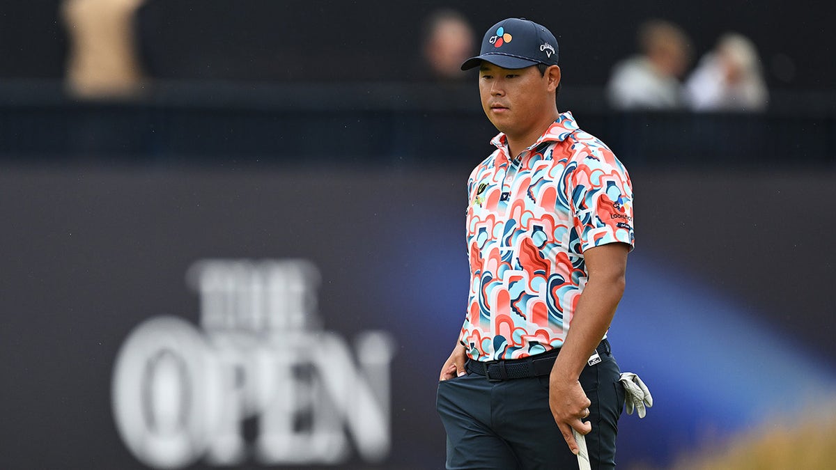 Si Woo Kim records historic ace at British Open