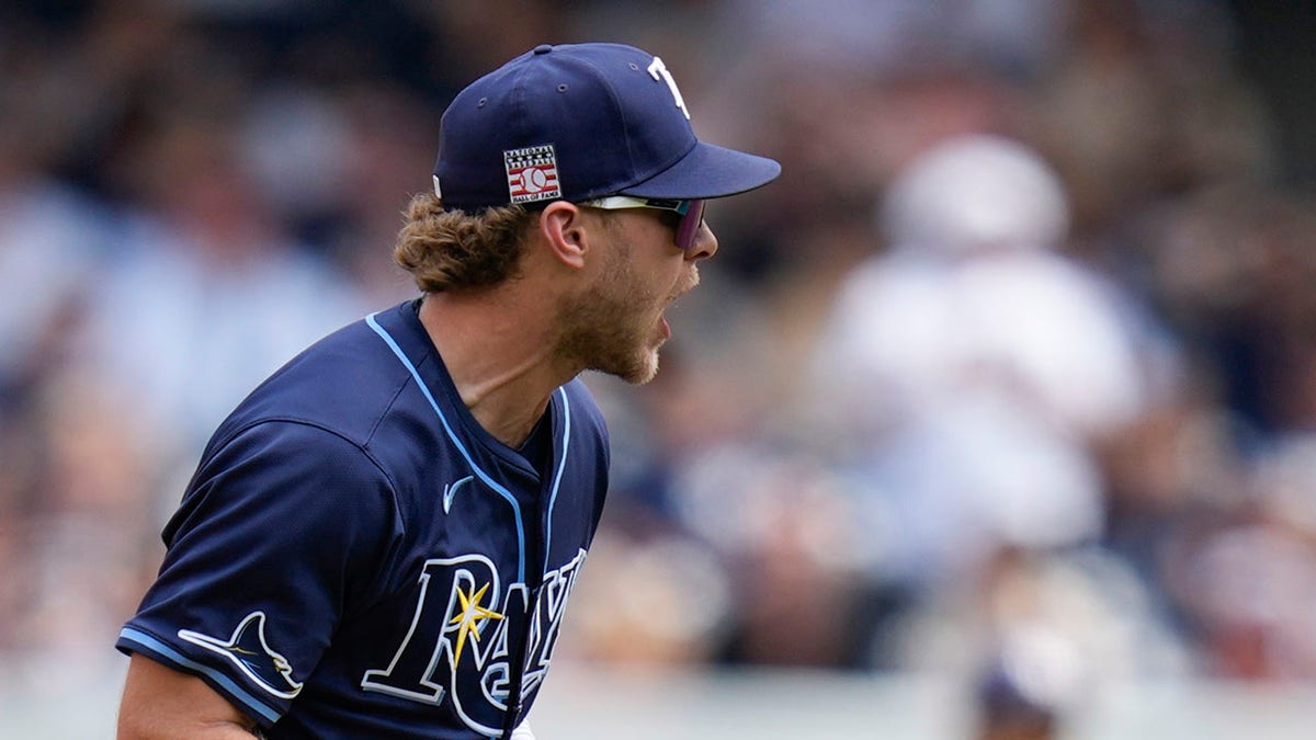 Rays’ Taylor Walls performs Trump-inspired celebration after double vs Yankees