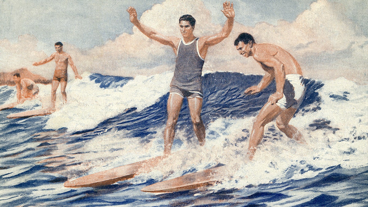 Meet the American who spread surfing all over the world, Duke Kahanamoku of Hawaii