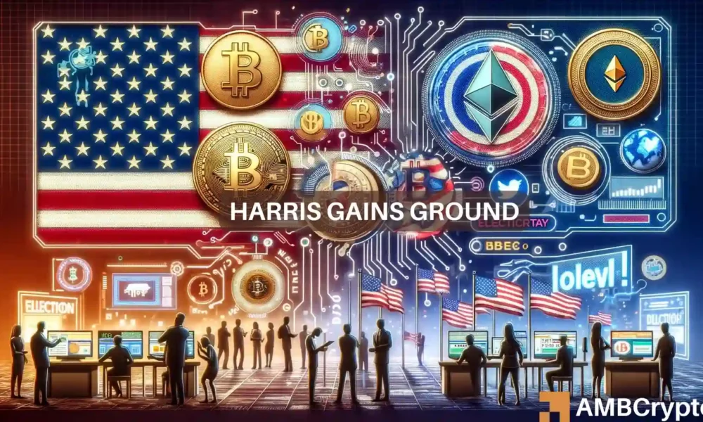 ‘Crypto for Harris’ gains traction: Is a ‘political football’ underway?